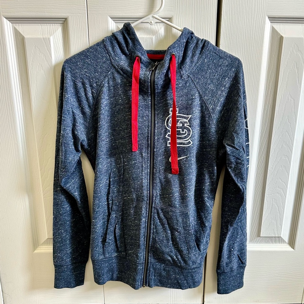 Nike St. Louis Cardinals Gym Vintage Full Zip Hoodie